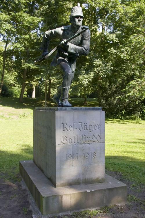 Памятник подразделению немецкой армии, которая воевала в Карпатах в годы Первой Мировой Войны.