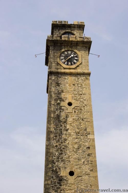 Clock tower at the Galle Fort