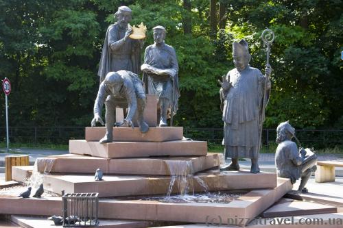 Sculptures in Quedlinburg