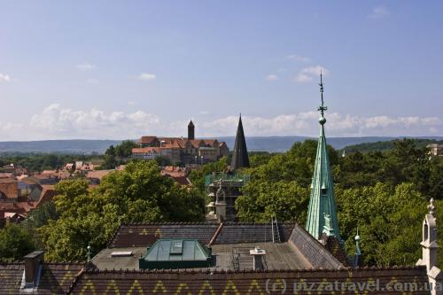 View from the observation deck
