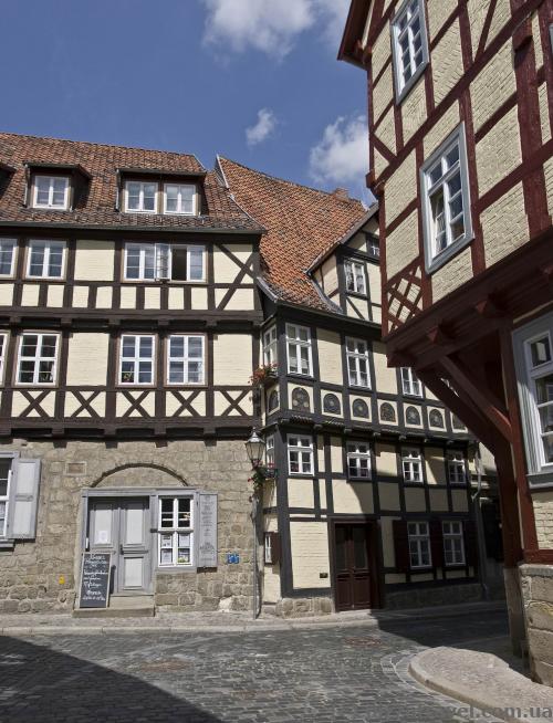 Half-timbered houses in Quedlinburg