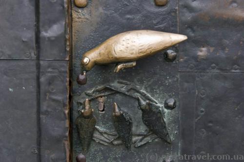 Дверная ручка в Кафедральном соборе Магдебурга