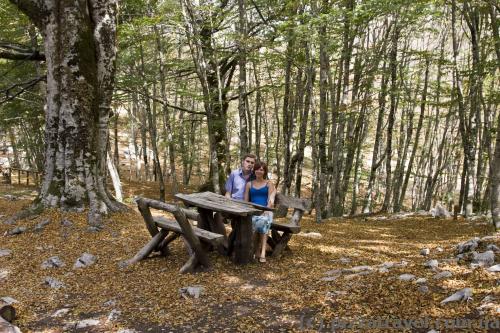 We had a rest in the park near the tourist center.