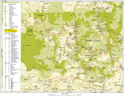 Map of Troodos