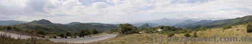 Landscape on the way to Kakheti