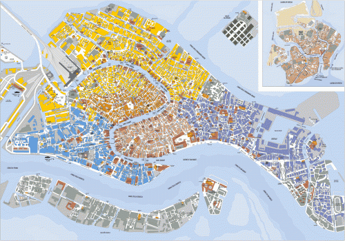 Map of Venice