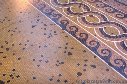 Mosaics on the streets of Genoa