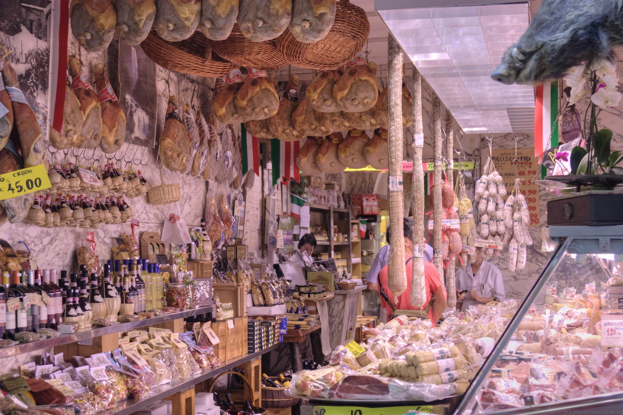 Продуктовые магазины в италии