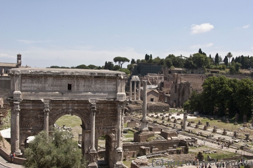 View of the Roman Forum