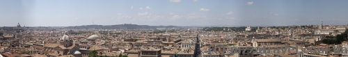 View of Rome from the Altare della Patria