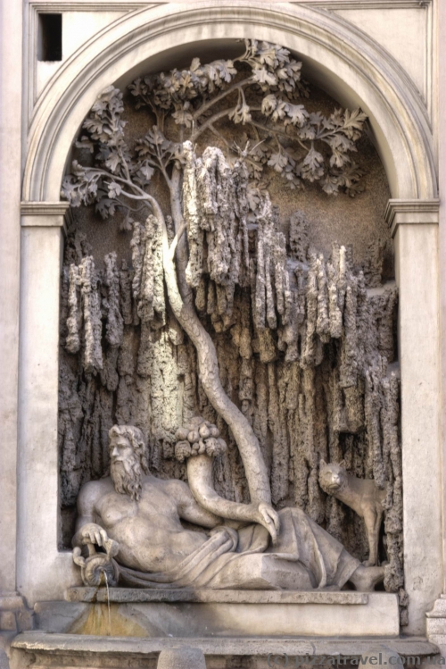 One of the Four Fountains