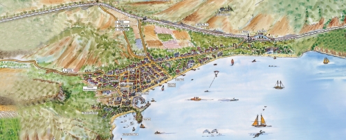 Map of Kemer