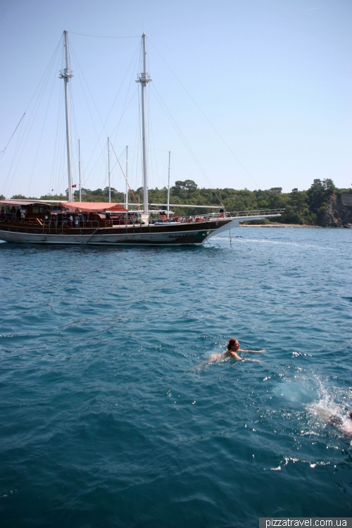 Boat trip from Kemer