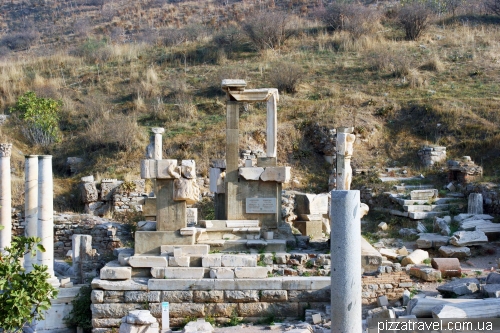 The Memmius monument in Ephesus
