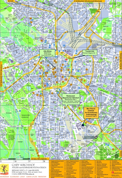  Map of Leipzig