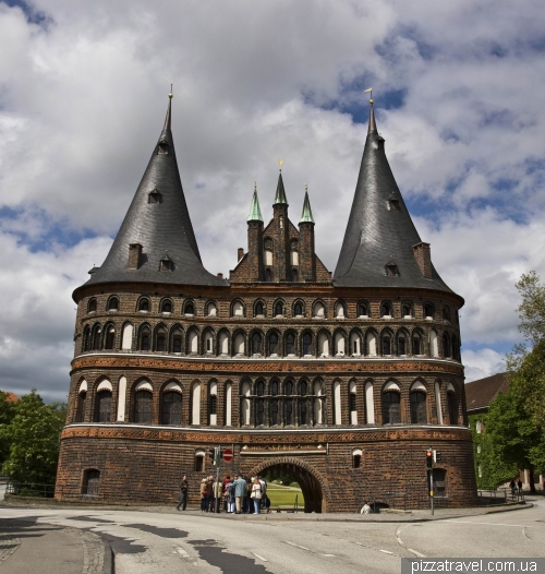Holstein Gate in Lubeck