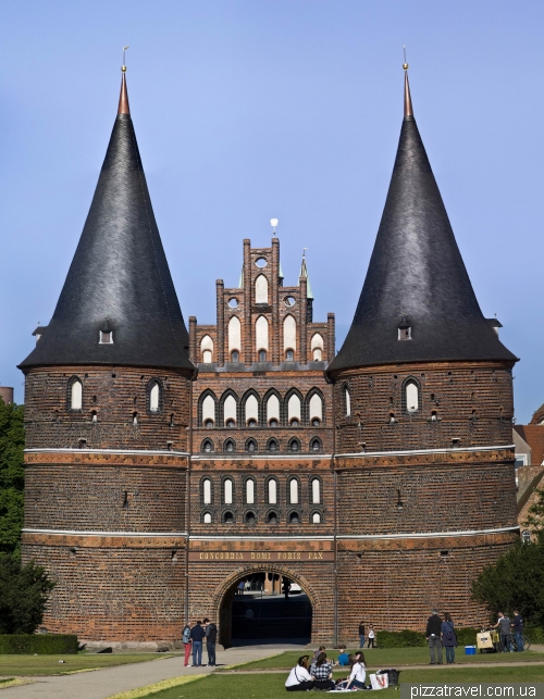 Holstein Gate in Lübeck
