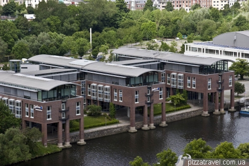 The Radisson hotel in Lübeck