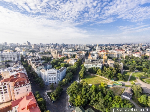 Вулиці Десятинна і Володимирська