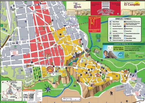 Map of Ronda