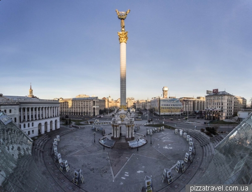 Смотровая площадка на Майдане Независимости