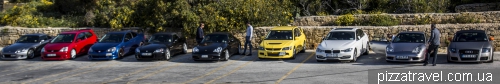 Parking near the Blue Grotto