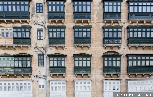 Balconies of Valletta