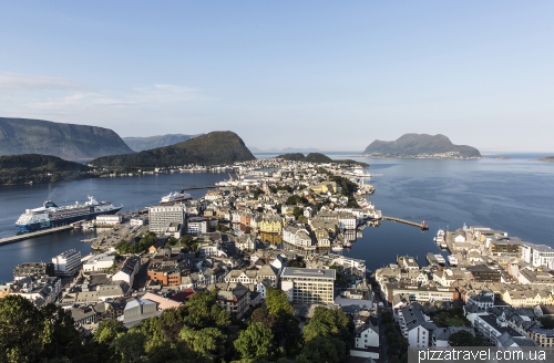 View of Alesund from Aksla
