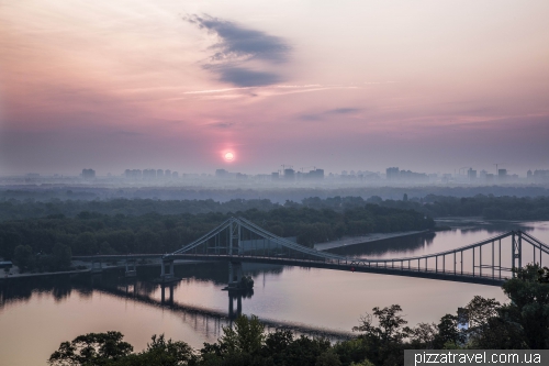 Sunrise in Kiev