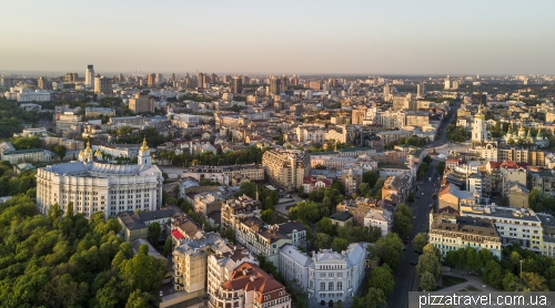 Вулиця Володимирська і Міністерство закордонних справ