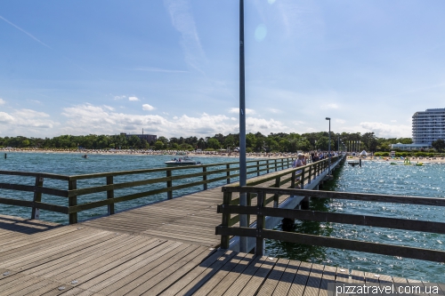 Beach in Timmendorf (Timmendorfer Strand)