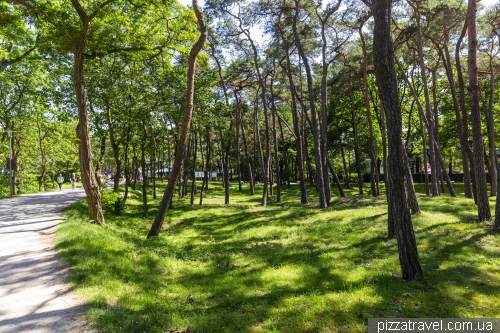 Beach in Timmendorf (Timmendorfer Strand)