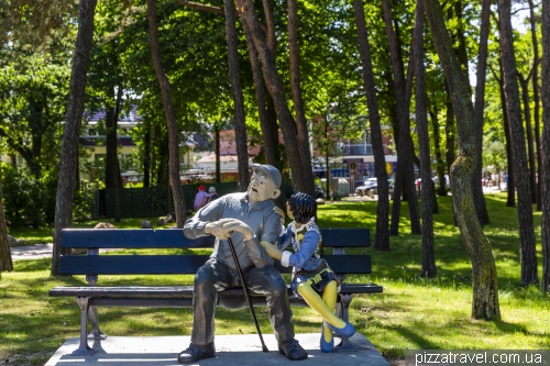 Пляж в Тіммендорфі (Timmendorfer Strand)