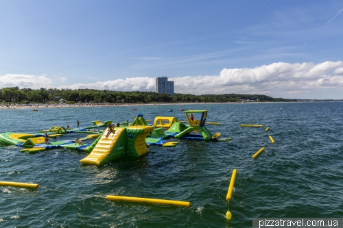 Beach in Timmendorf (Timmendorfer Strand)