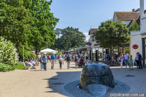 Beach in Timmendorf (Timmendorfer Strand)