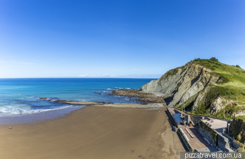 Пляж Зумайя (Playa de Zumaia)