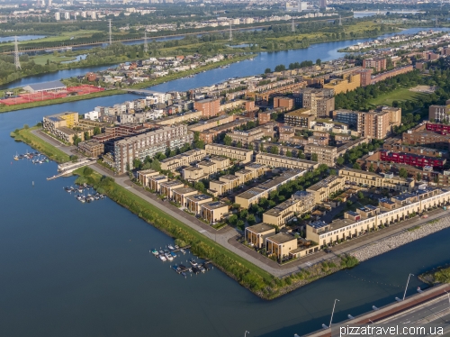 New districts of Amsterdam