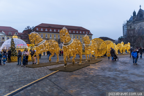 Christmas market in Magdeburg