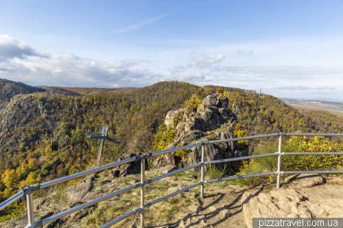 Hexentanzplatz in the Harz mountains