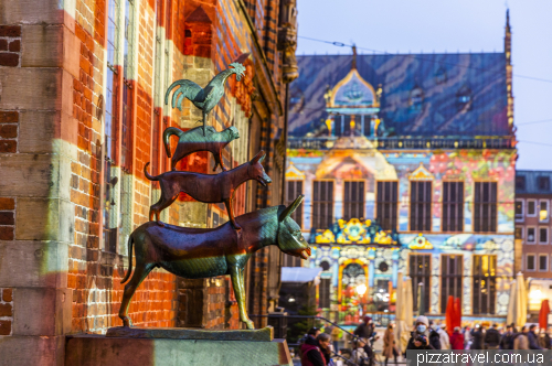 Christmas market in Bremen