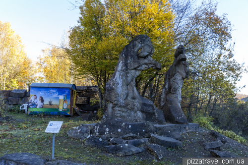 Необычная смотровая площадка Jahrtausendblick в заброшенном парке развлечений