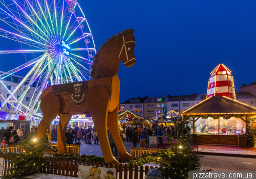 Christmas market in Bremerhaven