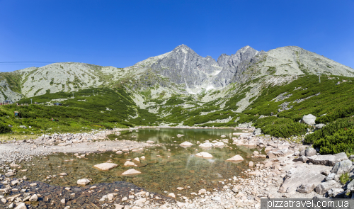 Канатна дорога в Татранській Ломниці (Tatranska Lomnica)