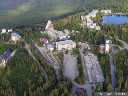 Штрбске плесо (Strbske pleso), самое красивое место в Татрах