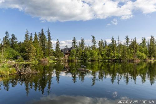 Штрбске плесо (Strbske pleso), самое красивое место в Татрах