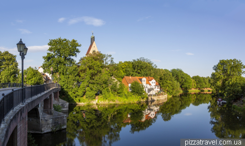 Castle and park in Merseburg