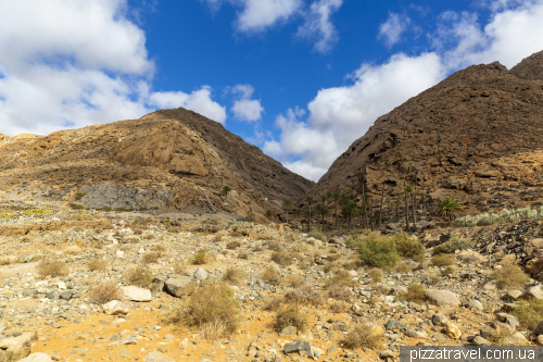 Каньон Пенитас (Barranco de las Peñitas) на Фуэртевентуре