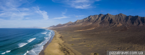 Пляж Кофете (Playa de Cofete) на Фуэртевентуре