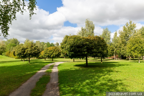 Playground in the Lake District of the Harz Mountains (Adventureland Harz Seeland)