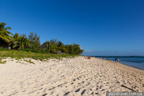 Le Morne beach